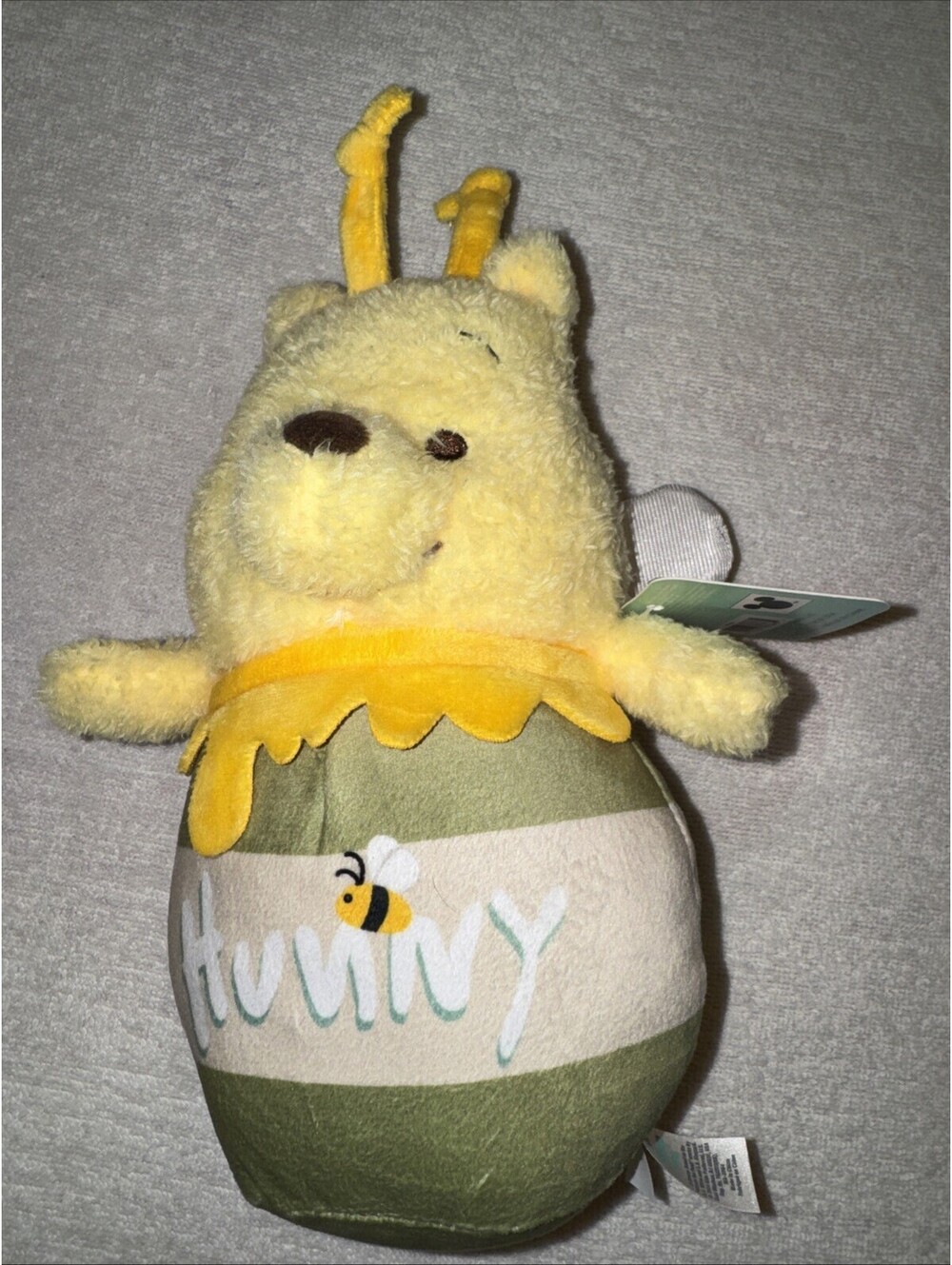 DISNEY BABY Winnie the Pooh Honey Pot Soft Toy Plush With Tag